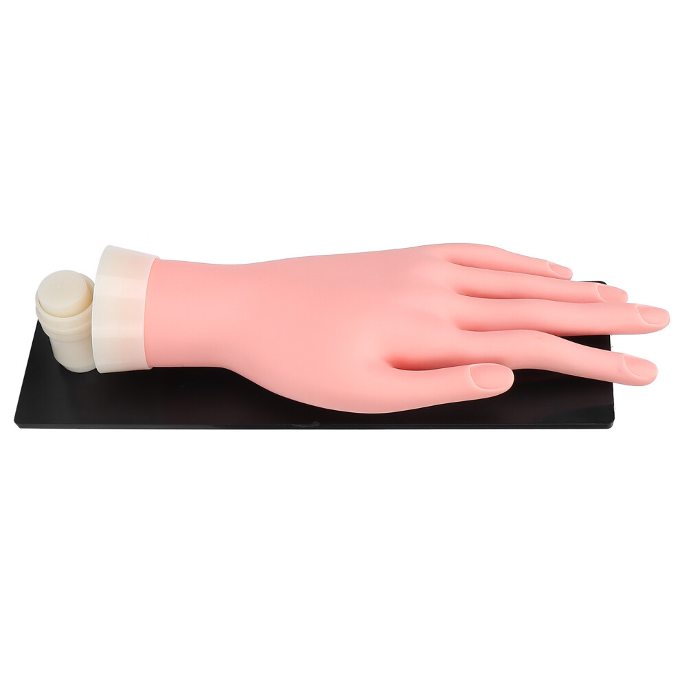 Nail Training Practice Hand Mannequin Fake Hand for Manicure Demonstration