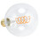 Lampadina LED G95 4W 14x9.5x9.5cm Luce calda E27 13