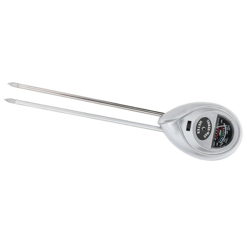 3-in-1 Soil Tester for Moisture, pH & Light Detection Silver 1