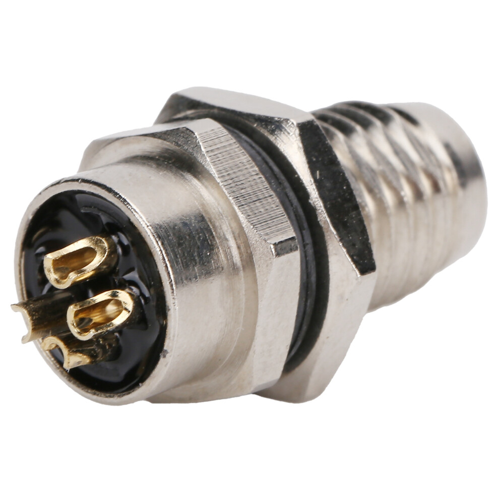 M8fp4 4Pin M8 Connector Ip67 Waterproof Iec 61076Â2Â101 Compliant 3771377991945
