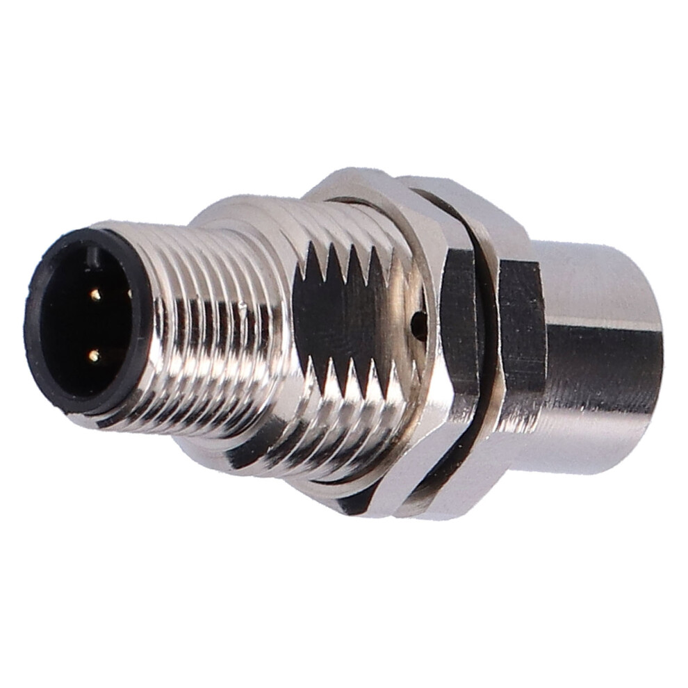 Brass Nickel Plated Ip67 M12âIâ4 Panel Socket Male To Female Connector 9381377991919