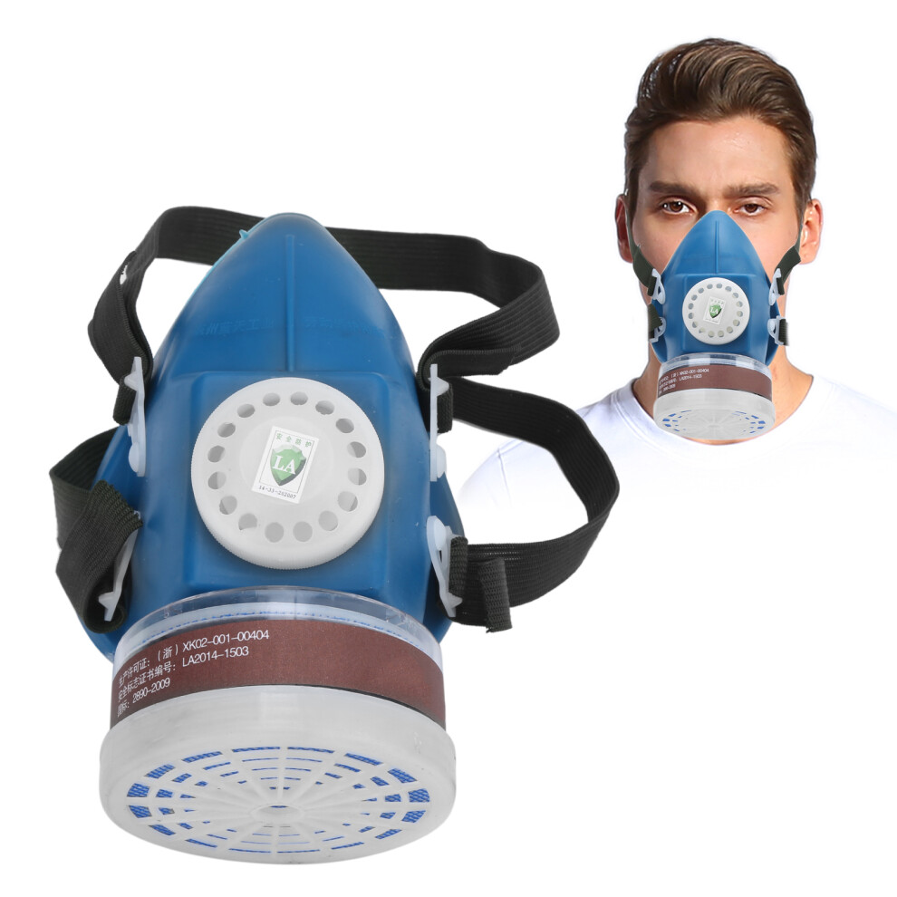 Half Face Self-Priming Gas Mask, Rubber, Model 3406001 7681377992308