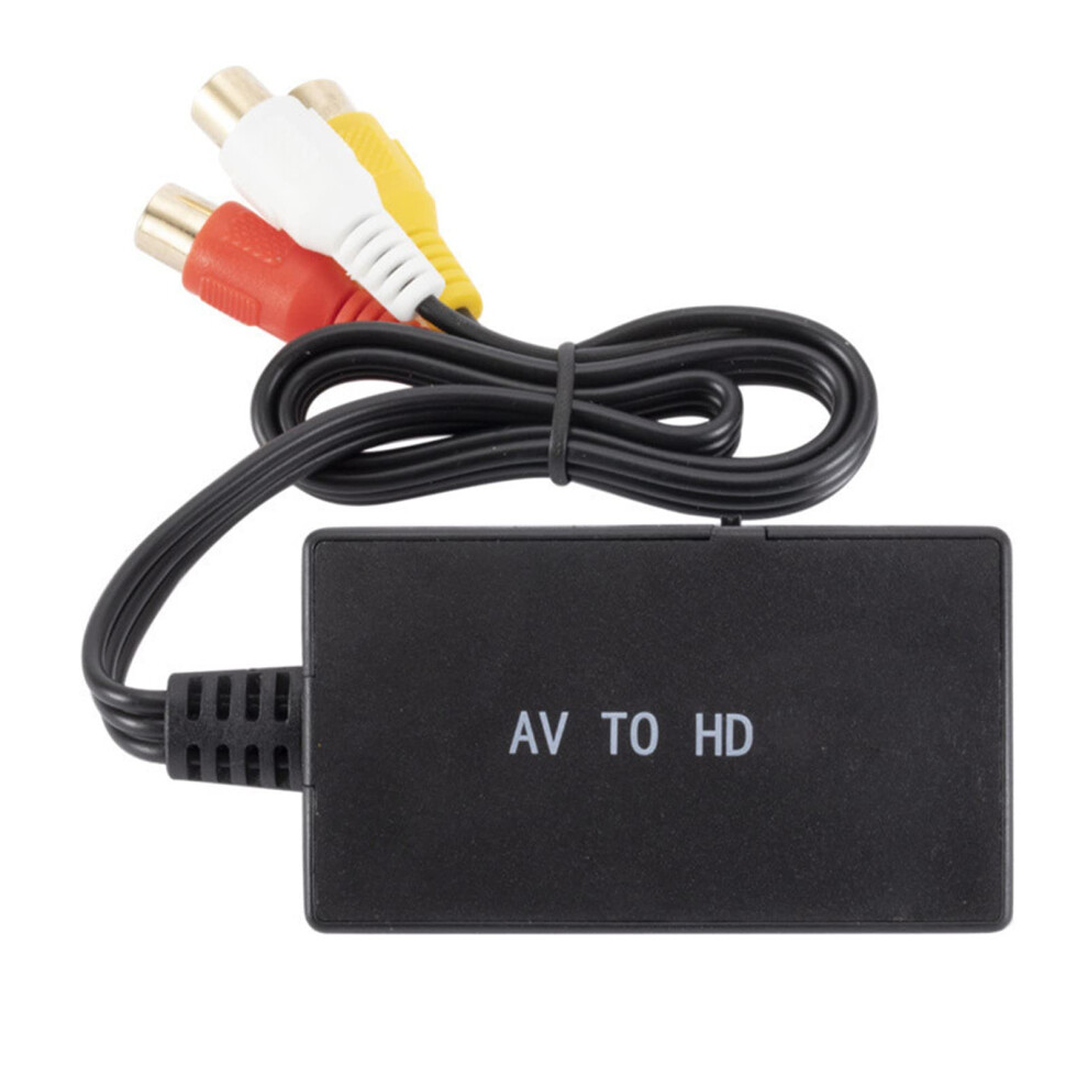 Av To Converter 1080P Av To Hdtv Video Adapter With 40Cm Cable Rca Composite To Hdtv 9187378690314