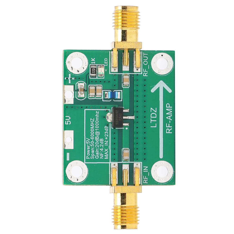 50M-6000Mhz Rf Power Amplifier Module 20Db Gain Pcb 9481377992852
