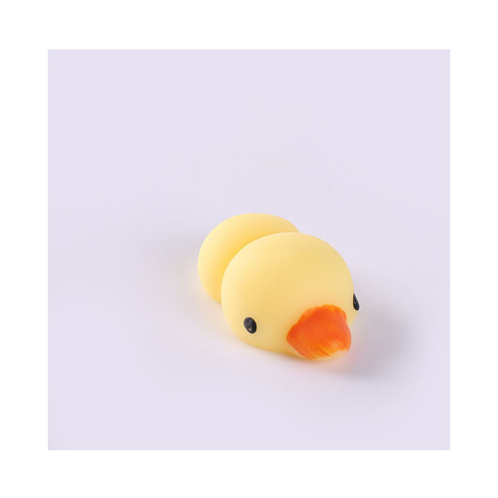(Duck) Soft Mochi Funny Animal Squeeze Stretch Compress Squishy Toy Decompression Dolls