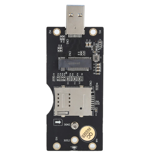 Διπλή υποδοχή κάρτας Nano SIM NGFF M.2 σε USB 3.0, προσαρμογέας για ασύρματη μονάδα με 2