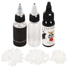 Tintatároló palack, tetováló tinta 30 ml-es nyomópalack vegán pigment szivárgásmentes dizájn árnyékolás és bélelés többcélú