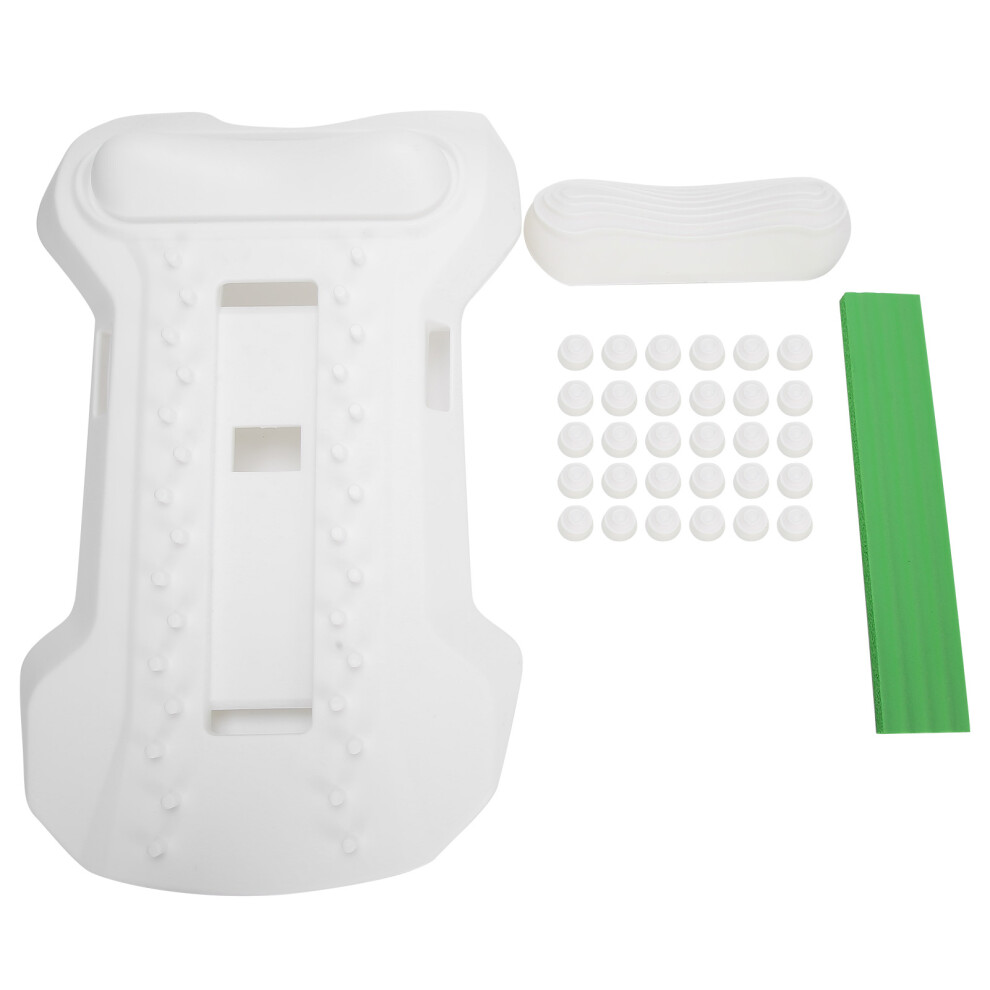 Multi Functional Spinal Stretcher With Rotating Adjustment, Easy To Use Ergonomic Back Support For Improves Posture Breathable Mesh Alleviates Pain