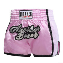 Shorts Boxing Unisex MMA Muay Thai Training Shorts For Adults Pink