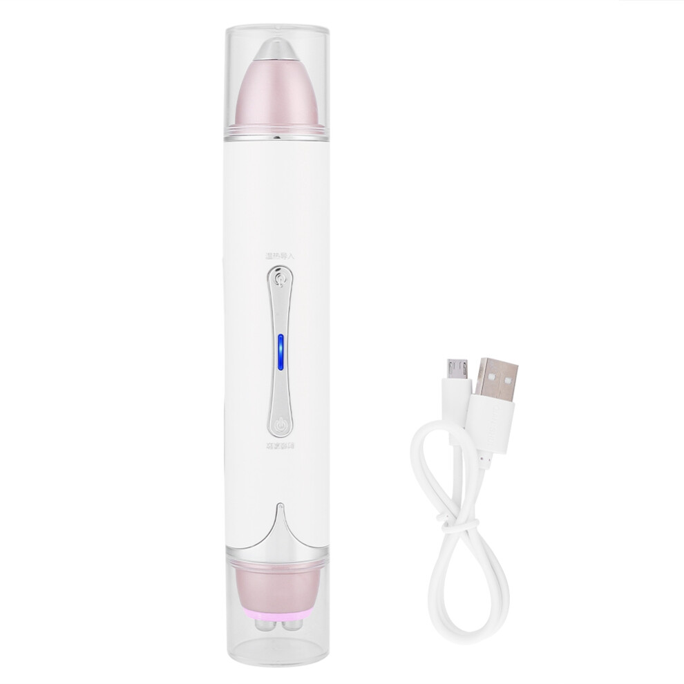Dark Skincare Device With Facial Massager, Ems And Radio Frequency Facial Cleansing Tool Gentle Vibrations Skin Tightening Wrinkle Reduction Circle R