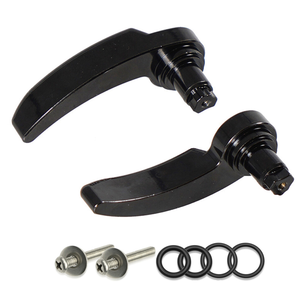 Motorcycle Saddlebag Latch Lever For Touring Bikes, Saddle Bag Lifter With Anodized Aluminum Finish, Compatible With Harley Davidson 2014-2023 9433291560570
