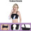 Maternity Bra for Breast Pump Use, Adjustable Breastfeeding Nursing Bra with Soft Elastic Fabric and Front Clasp Design, Hook-and-Loop Back Panel 4