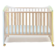 Mosquito Net for Crib, Ultra-Dense Crib Netting Mesh Designed for Infant Safety and Comfort, Lightweight Baby Bed Canopy with Full Cover Encircle