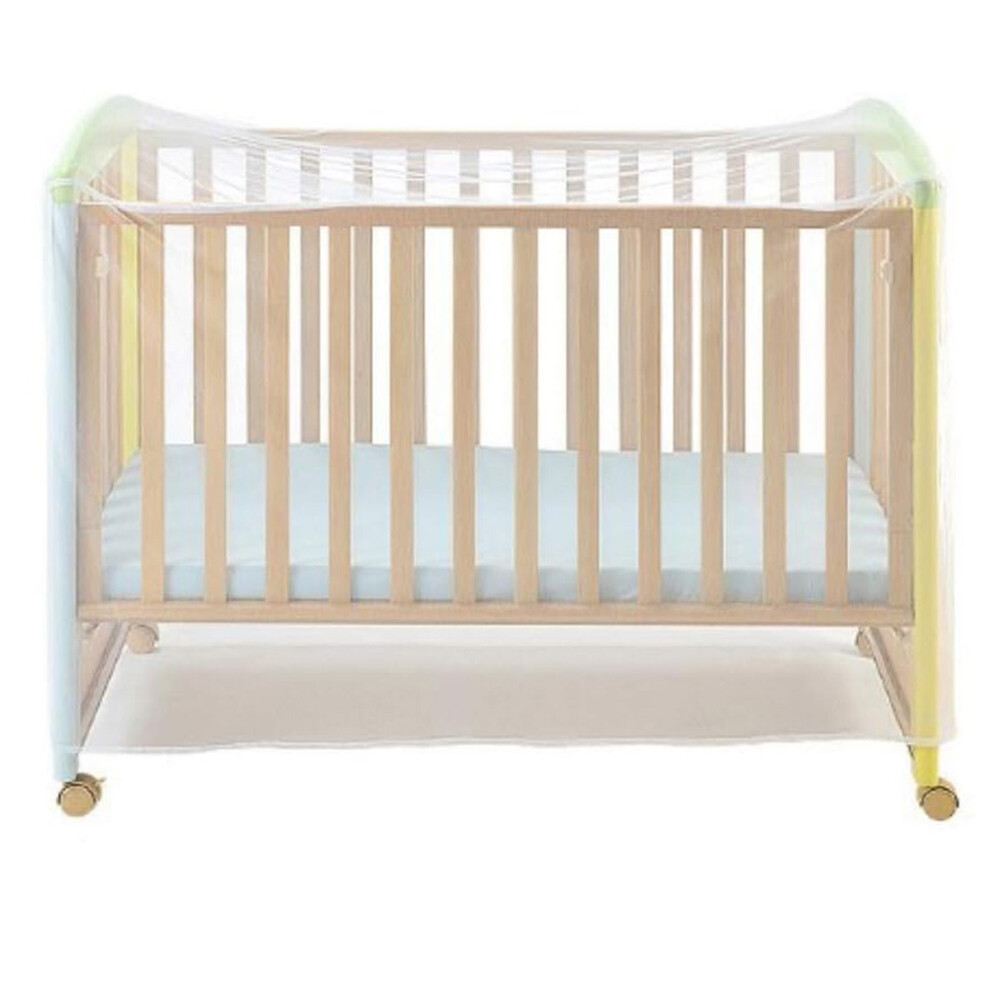 Mosquito Net for Crib, Ultra-Dense Crib Netting Mesh Designed for Infant Safety and Comfort, Lightweight Baby Bed Canopy with Full Cover Encircle