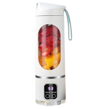 Portable Blender USB Rechargeable Speed Mini Travel Smoothie Maker with Stainless Steel Blades