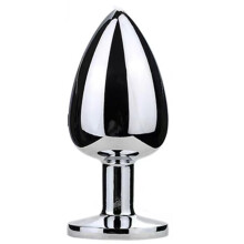 Stainless Steel Anal Plug Fox Tail, Pink 2.2 cm, Long Anal Plug, S/M Compatible, Cosplay Dildo For Men And Women