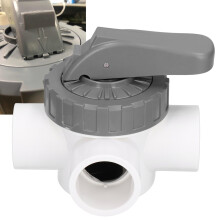 3-Way Pool Valve Diverter Replacement ABS PVC Fittings V40‑3A