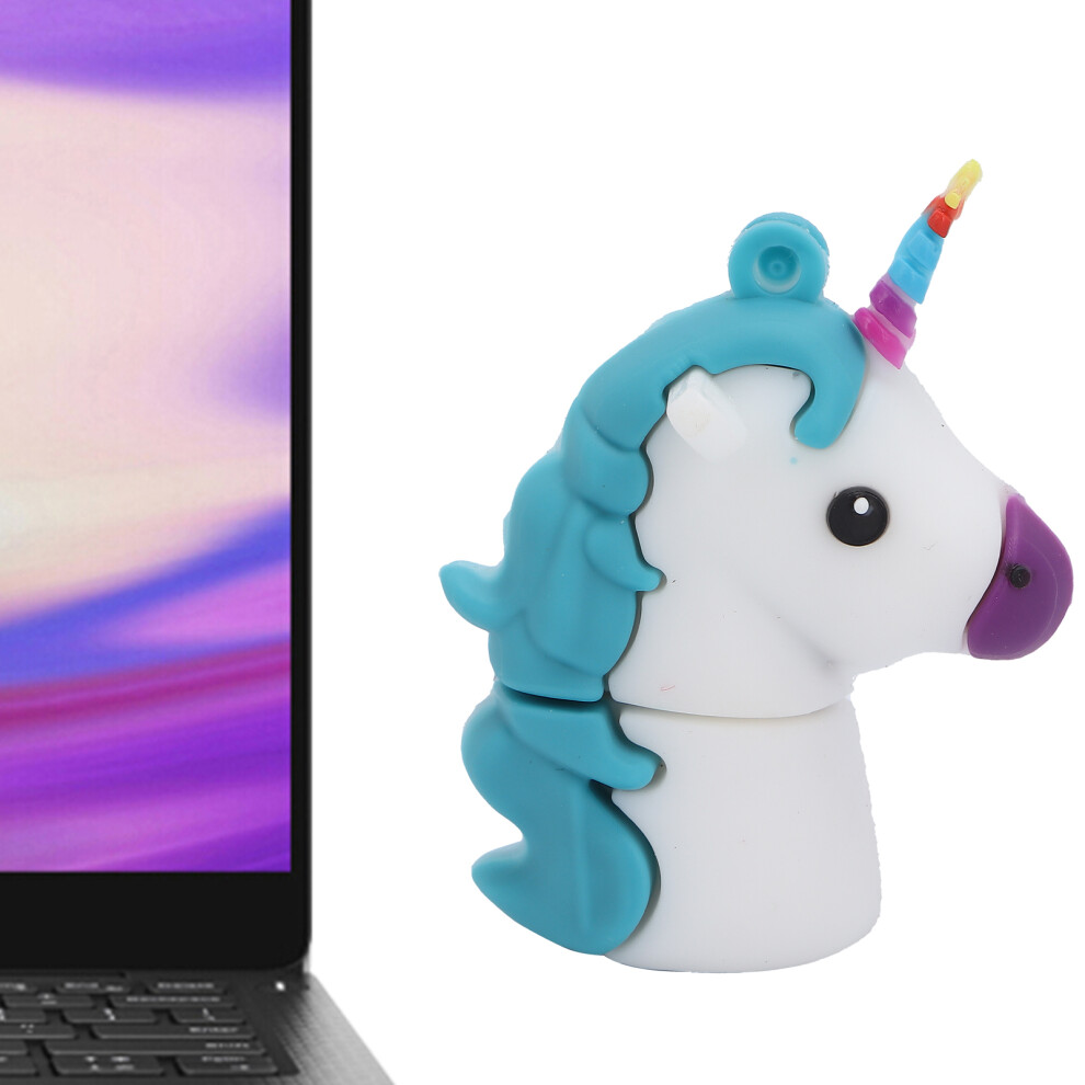 16Gb Animal Usb 2.0 Flash Drive Data Storage Compatible With Windows & Mac Blue 4931377995971
