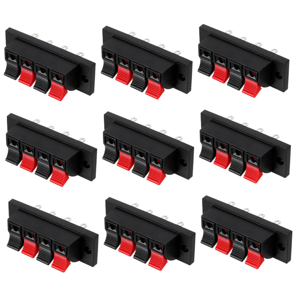 Sound Box Terminal 10 Pcs Speaker Terminal Connector For Diy Speakers Line Clamp Loudspeaker Connector 9187378691731