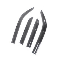 Car Window Visors For B5 19962001 Black Side Wind Deflectors Door Vent Shades Rain Guard