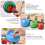 Silicone Collapsible Funnel Set 3pcs Wide Mouth Kitchen Funnels with Handle for Easy Storage 4