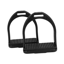 Replaceable Large Horse Stirrups 2Pcs Non Slip Wide Sole Safety Riding Accessories for Saddle Trail All Purpose Use