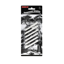 Compressed Charcoal Sticks Square Smooth Portable Sketching Tool for Home DIY Drawing, Type 3, Stationery for Students