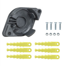 Polycarbonate Bladed Trimmer Head for Ryobi 18V 24V 40V String Trimmers, Precision Garden Replacement Parts with Efficient Cutting Blades, Compatible