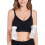Comfortable Nursing Bra for Breastfeeding, One-Step Feeding Clasp Soft Elastic Fabric Maternity Bra, Adjustable Straps Universal Pump Compatibility 2