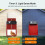 Automatic Chicken Coop Door Opener with Light Sensor Control, Large Size Weather Resistant Design, Light Sensor Mode Scratch Resistant for Secure 4