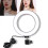 LED Ring Light With Three Light Modes And USB Powered Design, Adjustable Brightness Compact And Portable For Live Streaming Lighting Makeup Lighting 6