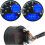 Motorcycle Speedometer Digital Tachometer Panel Universal Dual Odometer 2