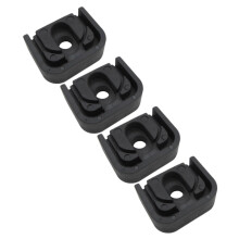 Shockabsorbing Air Conditioner Pads 4Pack Vibration Isolators Outdoor Units Rubber Cushions NoiseReduction Stability