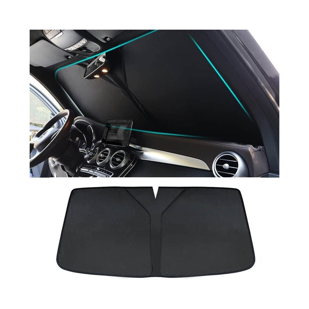 Car Windshield Sunshade For Bmw X5 X5m E53 E70 F15 G05 F95, Uv Block Foldable Heat Insulation 9199774387484