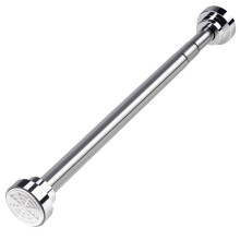 Spring Shower Curtain Rod NonSlip Tension NoDrill Curtain Rod For Kitchen Bedroom 5585 Cm Expandable Drapery Rod