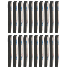 20Pcs Sanding Belt Set 520x20mm Abrasive Sandpaper Rolls for Metal Polishing
