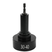 Electric Bottle Capping Machine Accessory Pointy Capping Heads With Rubber Insert For 3040mm Caps
