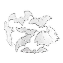 Metal Die Cuts Halloween Bats Embossing Stencil Cutting Dies For Card Making Scrapbooking