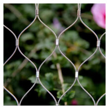 304 Stainless Steel Wire Mesh XType Flexible Cable Rope 1.5mm 2mm Safety Netting Garden Animal Barrier 0.8x1m 2.6x3.3ft