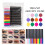 Κιτ Eye Drama, Eyeliner με ματ φινίρισμα που λάμπει κάτω από την ακτινοβολία UV, Έντονα 1