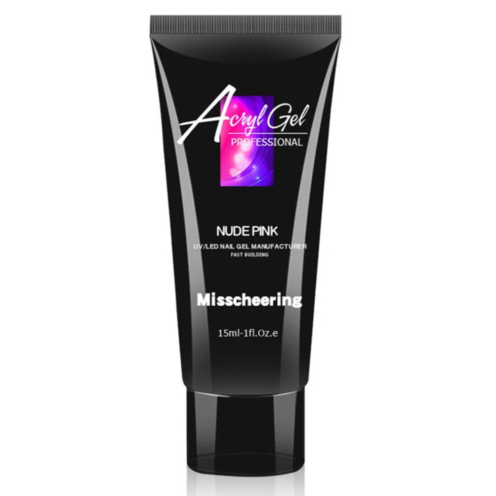 UV Gel Builder For Natural Artificial Nails Quick Drying Strong Bond Not Prone To Chipping Fluorescent Effects Compatible With All Nail Types