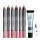 Κρεμώδες Lip Liner μακράς διαρκείας, αδιάβροχο σετ κραγιόν που δεν μουτζουρώνει για 1