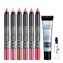 Matita labbra cremosa a lunga durata, rossetto impermeabile a prova di sbavature per un'affermazione di colore audace, pigmenti di colore puro dalla