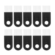 Escova de limpeza para depiladores, ampla aplicação, design portátil, cabo ergonômico para fácil manuseio, adequada para limpeza de barbeadores