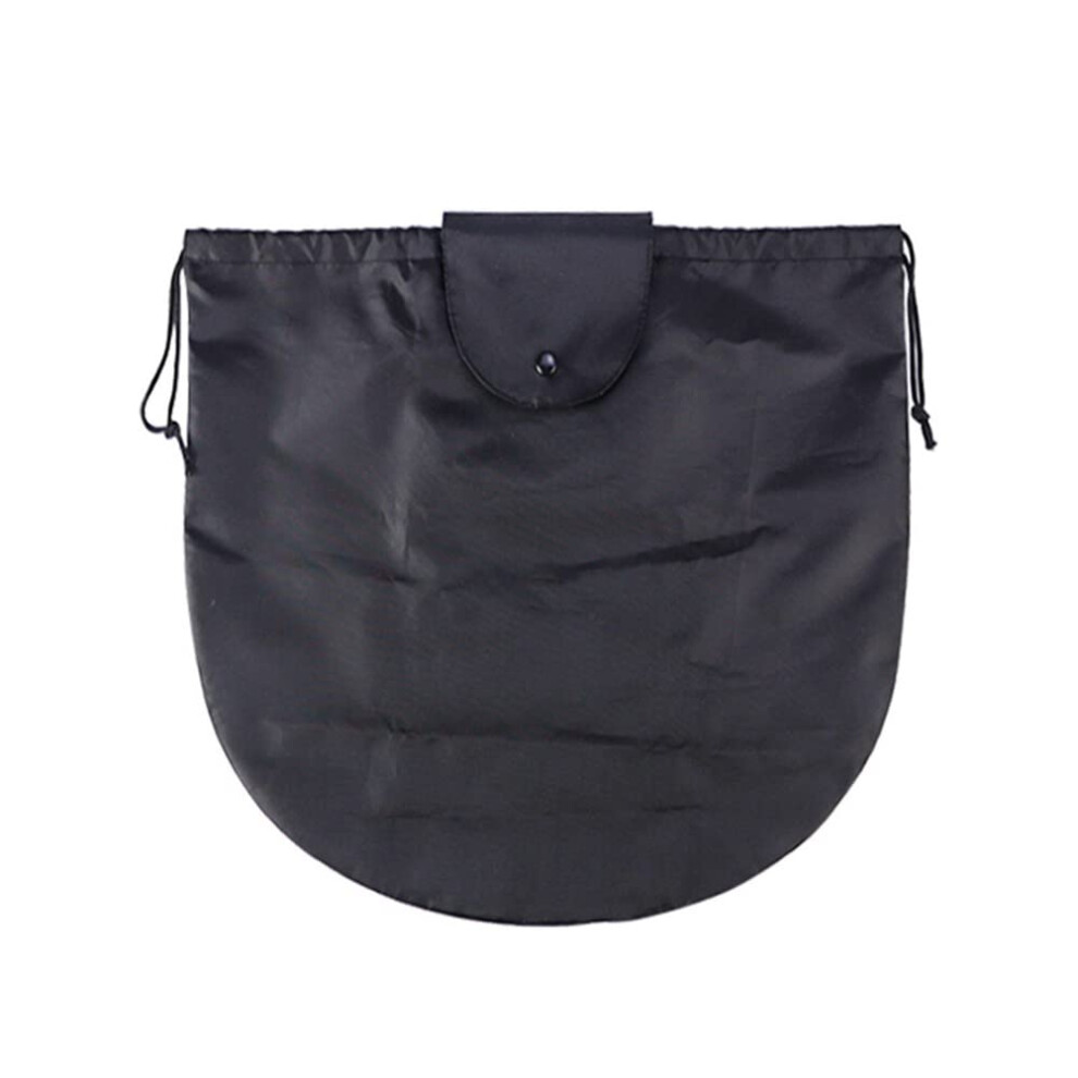 Waterproof Motorcycle Helmet Bag Xl With Locking Drawstring, Large Dustproof Oxford Storage Sack For Riding 9187378694558