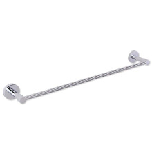 Towel Bar Rustproof Brass with Polished Chrome Finish, Wall Mounted Bathroom Towel Rail