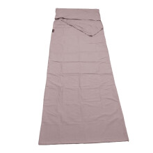 Silk Sleeping Bag Cover Extra Wide Khaki Breathable Travel Sheet For Camping And Hiking, Campsite, Air Travel