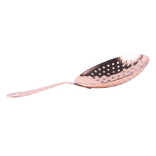 Stainless Steel Cocktail Strainer Rose Gold Finish with Fine Mesh for Bartenders and Smooth Pouring