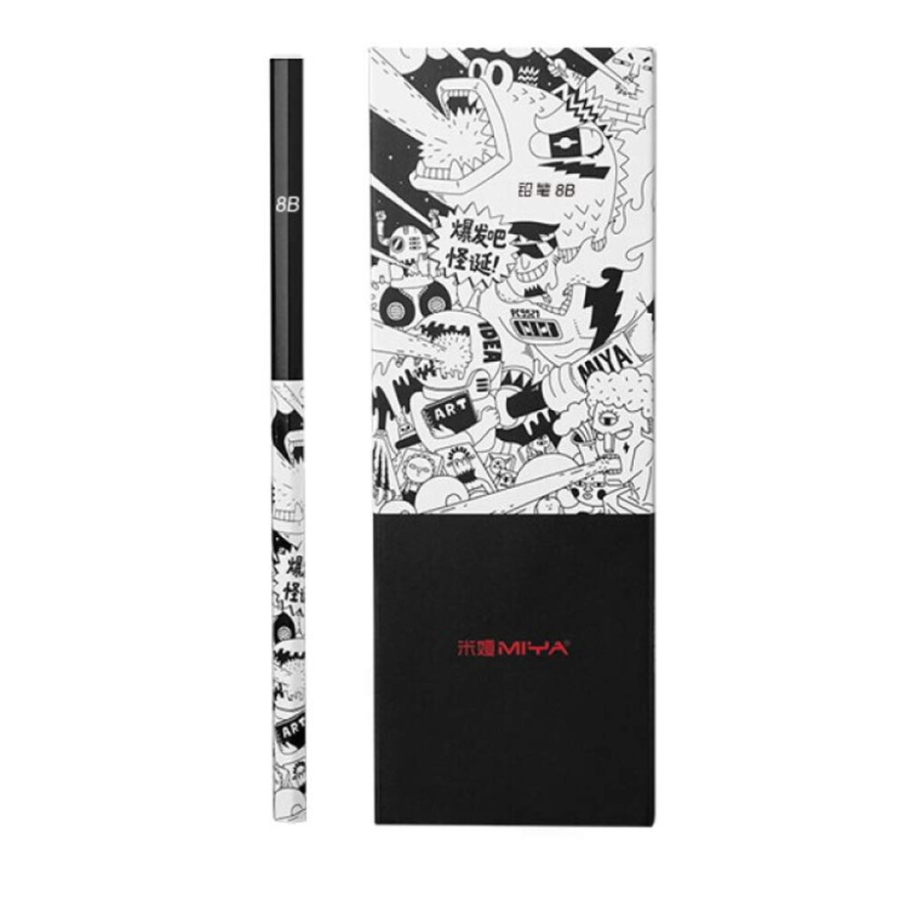 8B Charcoal For Sketch And Painting  Soft Charcoal For Art Students, 8B Grade Drawing Sticks-image-OPC-PQ6RTGV-NEW