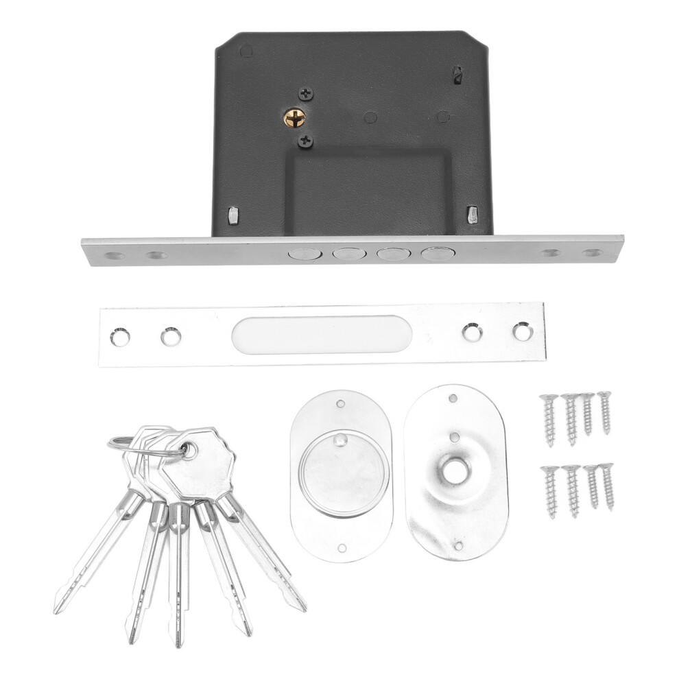 Mortise Lock, Fine Workmanship Maximum Security Reversible Latch For Wooden Metal Doors, High Performance Secure Fixation System For Residential 9138057385601